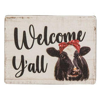 Cow Rectangle Magnet 3 Asstd - The Fox Decor