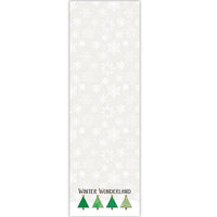 Thumbnail for Winter Wonderland Trees Long Notepad
