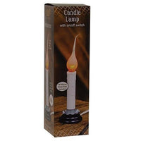5 White Electric Flicker Candle Lamp - The Fox Decor