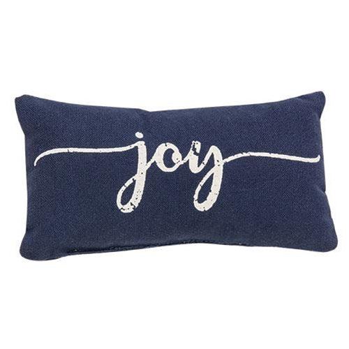 Navy Joy Mini Pillow - The Fox Decor