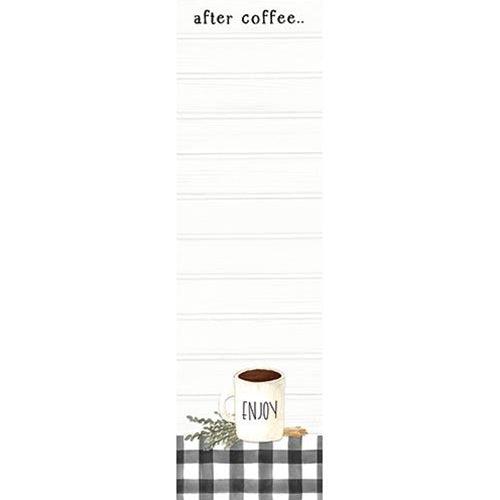 After CoffeeLong Notepad - The Fox Decor