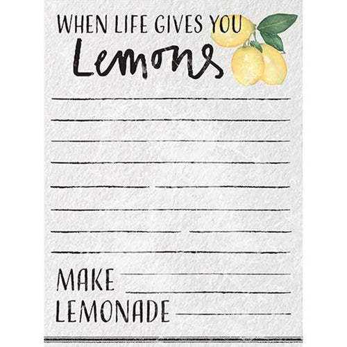 When Life Gives You Lemons Notepad