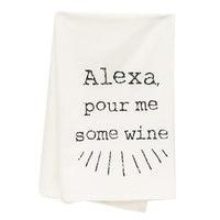 Thumbnail for Alexa Pour Me Some Wine Dish Towel