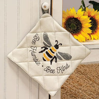 Thumbnail for Bee Humble Bee Kind Pot Holder