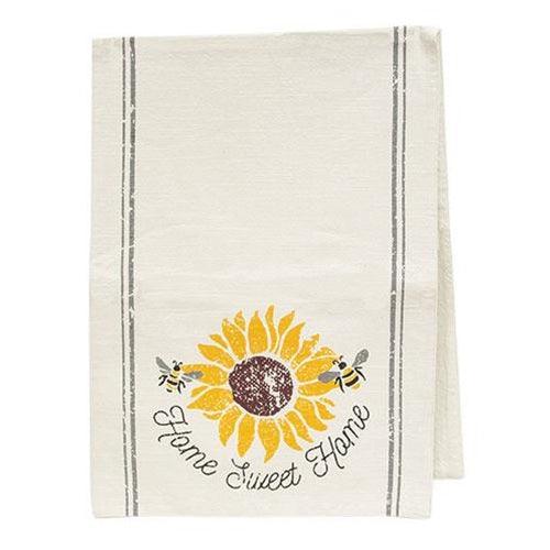 Home Sweet Home Bee & Sunflower Short Runner - The Fox Decor