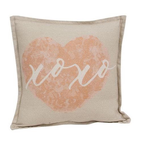 XOXO On Heart Pillow - The Fox Decor
