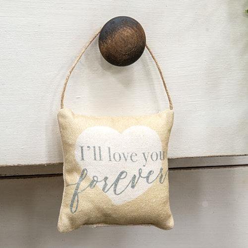I'll Love You Forever Pillow Ornament - The Fox Decor