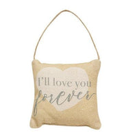 I'll Love You Forever Pillow Ornament - The Fox Decor
