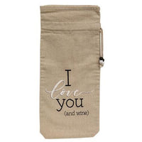 I Love You Wine Bag - The Fox Decor