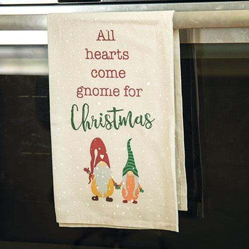 All Hearts Come Gnome Dish Towel - The Fox Decor