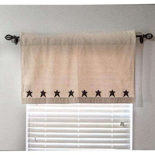 2 Set Farmhouse Star Patch Applique Tiers 36x36 - The Fox Decor