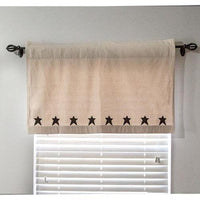 2 Set Farmhouse Star Patch Applique Tiers 36x36 - The Fox Decor
