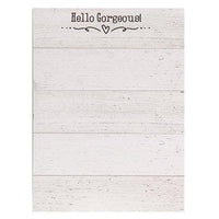 Hello Gorgeous! Notepad - The Fox Decor