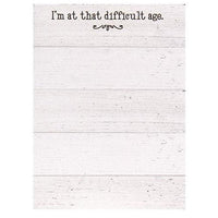 I'm at That Difficult Age Notepad - The Fox Decor