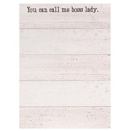 Boss Lady Notepad - The Fox Decor