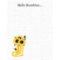 Thumbnail for Hello Sunshine Boots Notepad