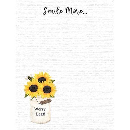 Smile More Notepad - The Fox Decor