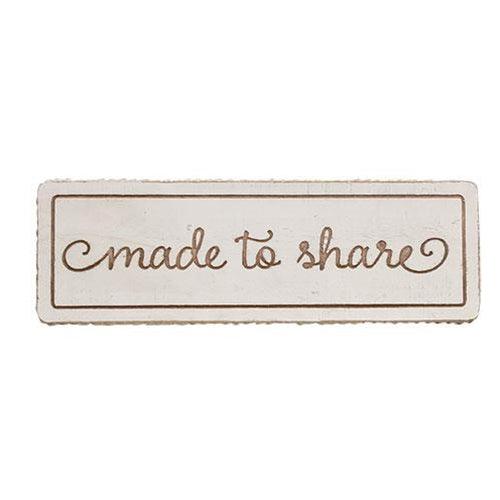Made to Share Wood Platter - The Fox Decor