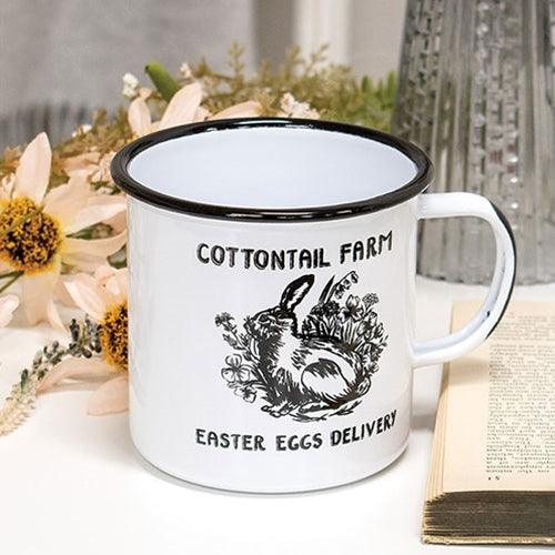 Cottontail Farm Enamel Mug