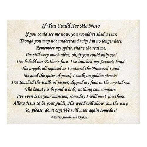 See Me Now Print w Photo Frame - The Fox Decor