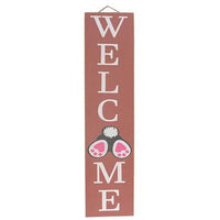 Bunny Bum Welcome Sign 3 Asstd - The Fox Decor