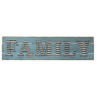 Thumbnail for Galvanized Family Sign
