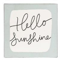 Hello Sunshine Metal Sign - The Fox Decor