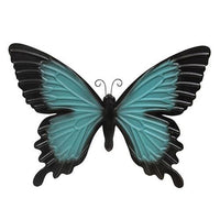 Blue Butterfly Metal Wall Decor - The Fox Decor