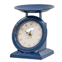 Vintage Navy Old Town Scale Clock - The Fox Decor