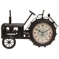 Thumbnail for Farmhouse Black Tractor Clock - The Fox Decor