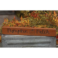 Thumbnail for Pumpkin Patch Engraved Block 12 - The Fox Decor