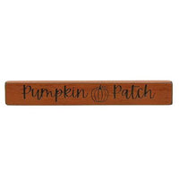 Thumbnail for Pumpkin Patch Engraved Block 12 - The Fox Decor