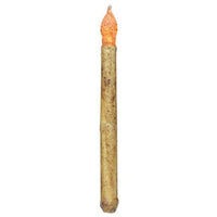 Thumbnail for 11 Burnt Ivory LED Taper - The Fox Decor
