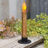 Thumbnail for 6 Burnt Ivory Timer Taper - The Fox Decor