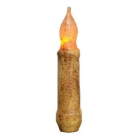 Thumbnail for 4 Burnt Ivory LED Timer Taper - The Fox Decor