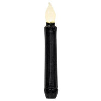 6 Black Gloss Timer Taper - The Fox Decor