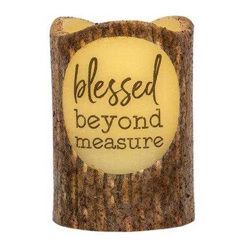 Blessed Beyond Measure Pillar 3x45 - The Fox Decor