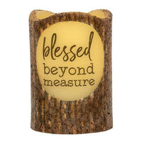 Blessed Beyond Measure Pillar 3x45 - The Fox Decor
