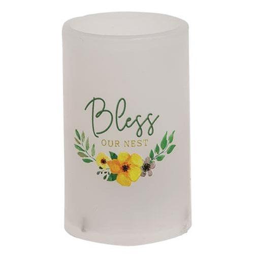Bless Our Nest Timer Pillar 3 x 5 - The Fox Decor
