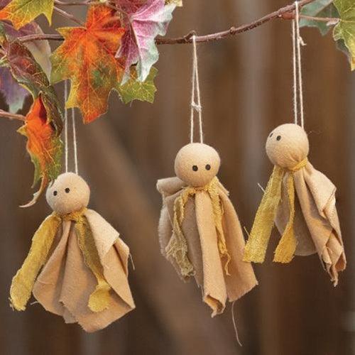 3 Set Ghost Ornaments - The Fox Decor