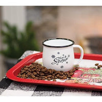 Let It Snow Espresso Cup - The Fox Decor