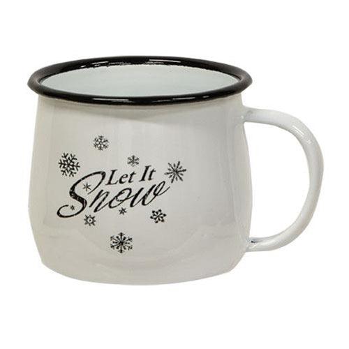 Let It Snow Espresso Cup - The Fox Decor