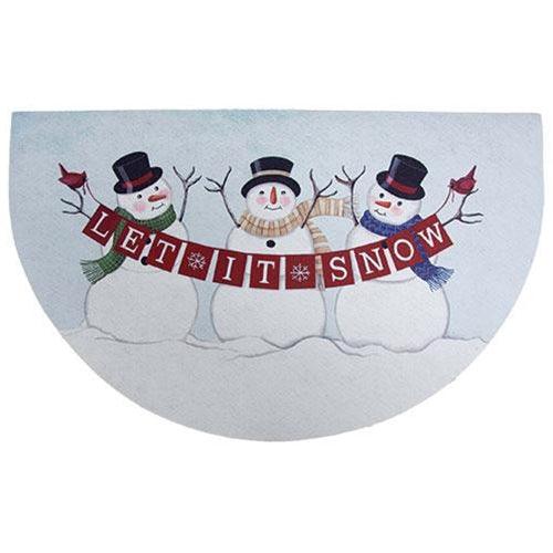 Let It Snow Welcome Mat - The Fox Decor