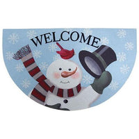 Snowman Welcome Mat - The Fox Decor