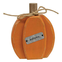 Thumbnail for Orange Autumn Pumpkin Chunky Sitter