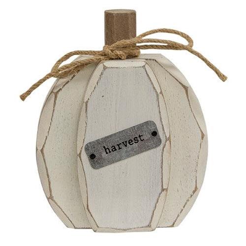 Cream Harvest Pumpkin Chunky Sitter - The Fox Decor