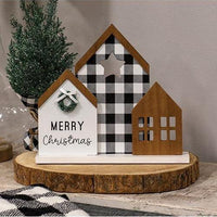 Merry Christmas Woodland Cutout Home - The Fox Decor