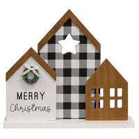 Merry Christmas Woodland Cutout Home - The Fox Decor