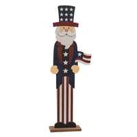 Thumbnail for Patriotic Uncle Sam Wooden Stand - The Fox Decor