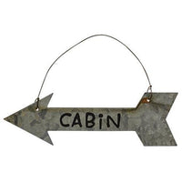 Thumbnail for Rustic Cabin Arrow Ornaments 3 asstd - The Fox Decor
